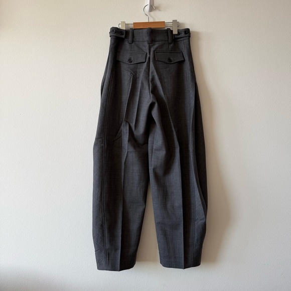 NWT COS wool blend barrel leg pants size 2 - Picture 2 of 9